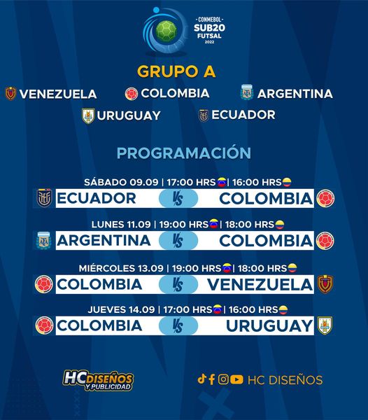 Inicia CONMEBOL SUB20 FUTSAL